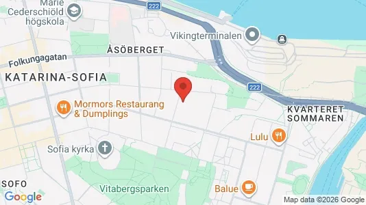 Lägenheter att hyra i Södermalm - kort over placeringen