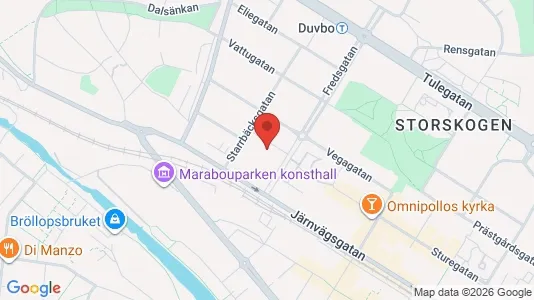 Lägenheter att hyra i Sundbyberg - kort over placeringen