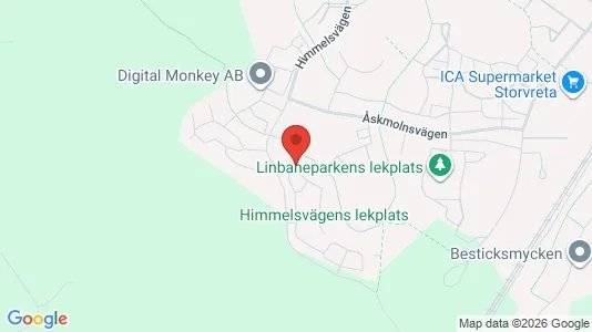 Lägenheter att hyra i Uppsala - kort over placeringen