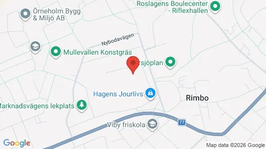 Lägenheter att hyra i Norrtälje - kort over placeringen