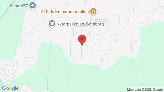 Lägenheter att hyra i Angered - kort over placeringen