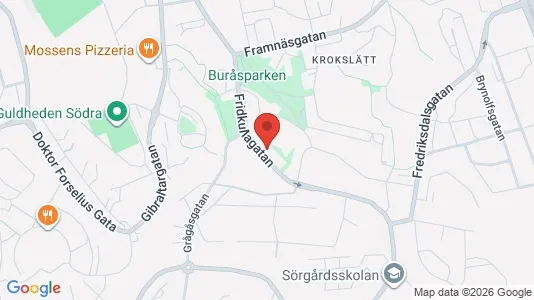 Lägenheter att hyra i Örgryte-Härlanda - kort over placeringen