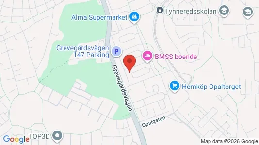 Lägenheter att hyra i Askim-Frölunda-Högsbo - kort over placeringen