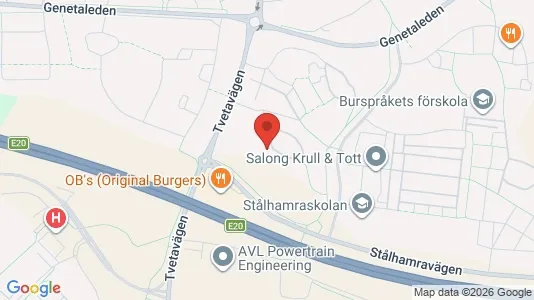 Lägenheter att hyra i Södertälje - kort over placeringen