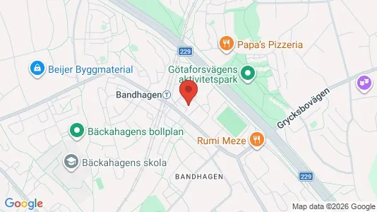 Lägenheter att hyra i Söderort - kort over placeringen