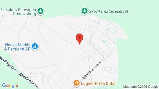 Lägenheter att hyra i Värmdö - kort over placeringen