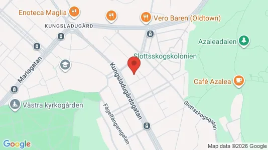 Lägenheter att hyra i Majorna-Linné - kort over placeringen