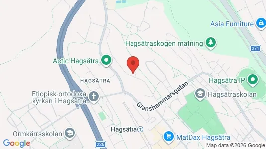 Lägenheter att hyra i Söderort - kort over placeringen