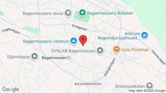 Lägenheter att hyra i Söderort - kort over placeringen