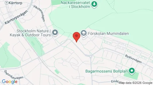 Lägenheter att hyra i Söderort - kort over placeringen