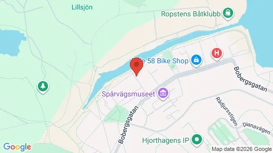 Lägenheter att hyra i Gärdet/Djurgården - kort over placeringen