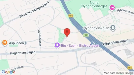 Lägenheter att hyra i Söderort - kort over placeringen