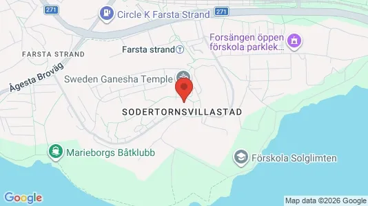 Lägenheter att hyra i Söderort - kort over placeringen