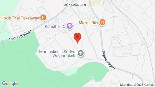 Lägenheter att hyra i Söderort - kort over placeringen