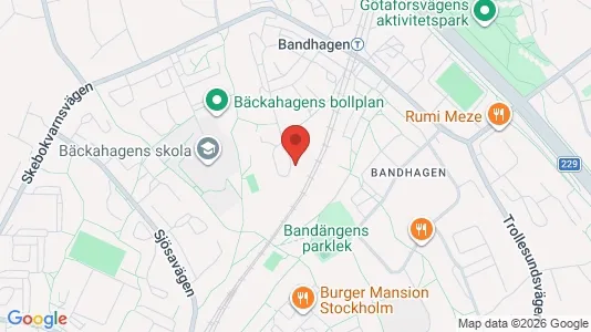 Lägenheter att hyra i Söderort - kort over placeringen
