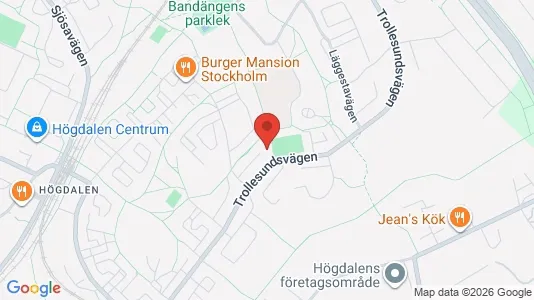 Lägenheter att hyra i Söderort - kort over placeringen