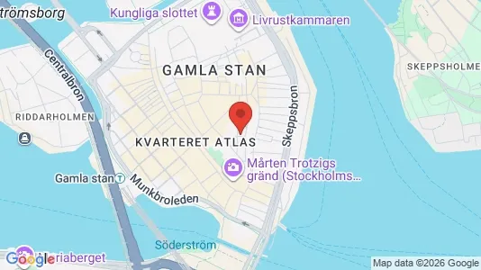 Lägenheter att hyra i Stockholm Innerstad - kort over placeringen