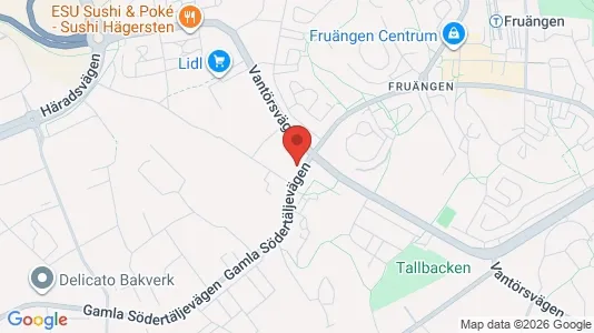 Lägenheter att hyra i Söderort - kort over placeringen