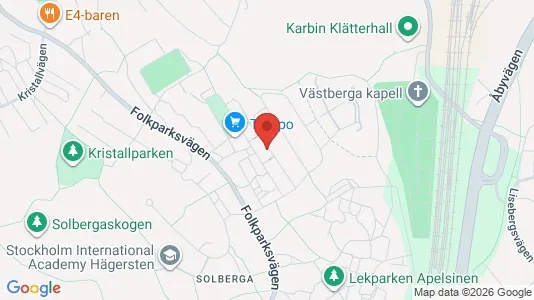 Lägenheter att hyra i Söderort - kort over placeringen