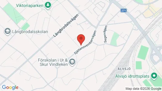 Lägenheter att hyra i Söderort - kort over placeringen