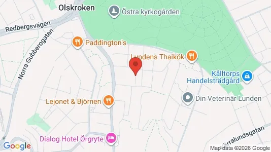 Lägenheter att hyra i Örgryte-Härlanda - kort over placeringen
