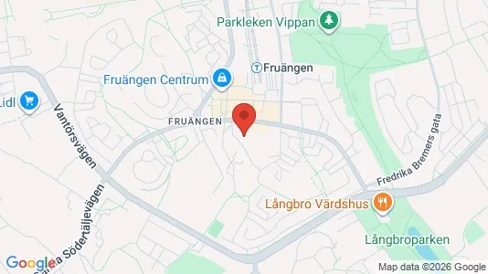Lägenheter att hyra i Söderort - kort over placeringen