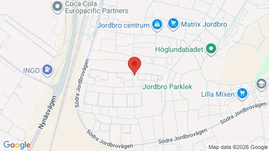 Lägenheter att hyra i Haninge - kort over placeringen