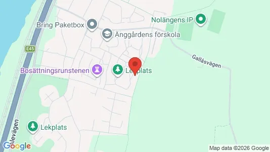 Lägenheter att hyra i Ale - kort over placeringen