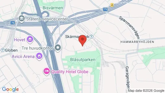 Lägenheter att hyra i Söderort - kort over placeringen