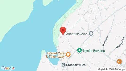 Lägenheter att hyra i Nynäshamn - kort over placeringen