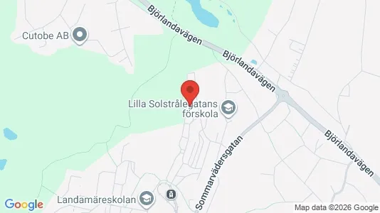 Lägenheter att hyra i Västra hisingen - kort over placeringen