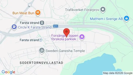 Lägenheter att hyra i Söderort - kort over placeringen
