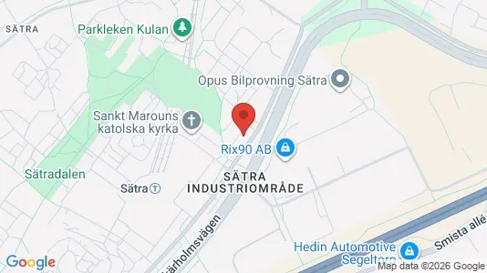 Lägenheter att hyra i Söderort - kort over placeringen