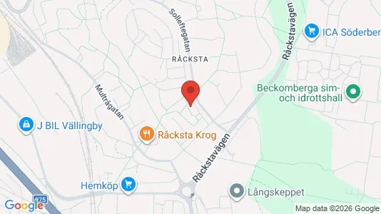 Lägenheter att hyra i Västerort - kort over placeringen