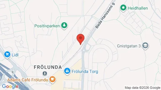 Lägenheter att hyra i Askim-Frölunda-Högsbo - kort over placeringen