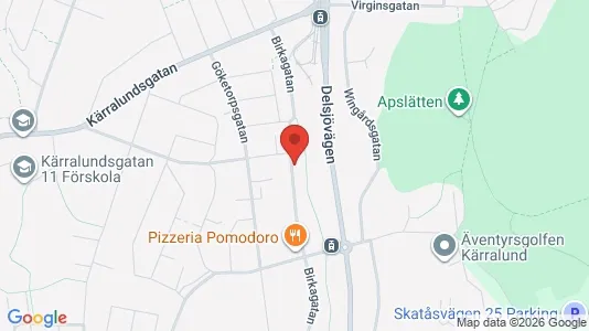 Lägenheter att hyra i Örgryte-Härlanda - kort over placeringen