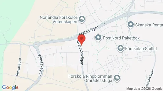 Lägenheter att hyra i Upplands Väsby - kort over placeringen