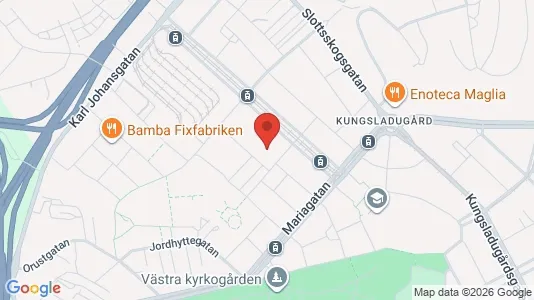 Lägenheter att hyra i Majorna-Linné - kort over placeringen