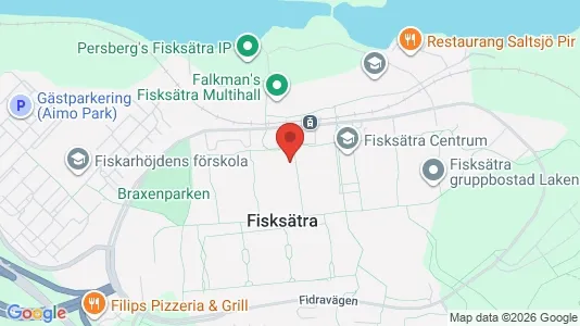 Lägenheter att hyra i Nacka - kort over placeringen
