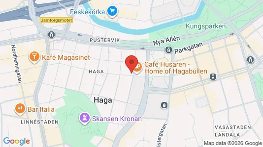 Lägenheter att hyra i Göteborg Centrum - kort over placeringen
