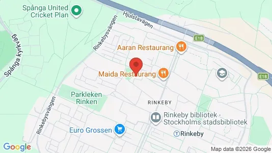 Lägenheter att hyra i Västerort - kort over placeringen
