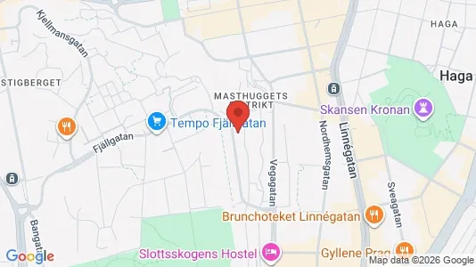 Lägenheter att hyra i Göteborg Centrum - kort over placeringen
