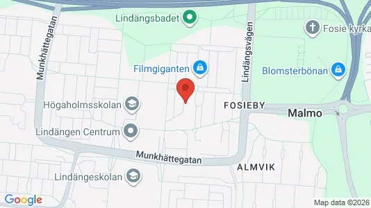 Lägenheter att hyra i Fosie - kort over placeringen