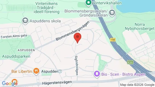 Lägenheter att hyra i Söderort - kort over placeringen