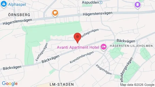 Lägenheter att hyra i Söderort - kort over placeringen