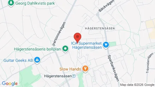 Lägenheter att hyra i Söderort - kort over placeringen