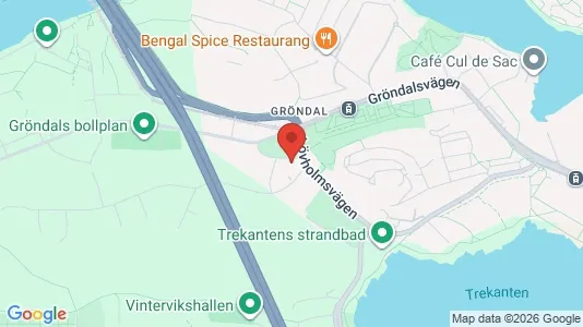 Lägenheter att hyra i Södermalm - kort over placeringen