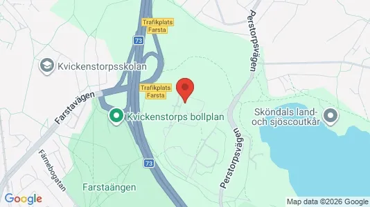 Lägenheter att hyra i Huddinge - kort over placeringen