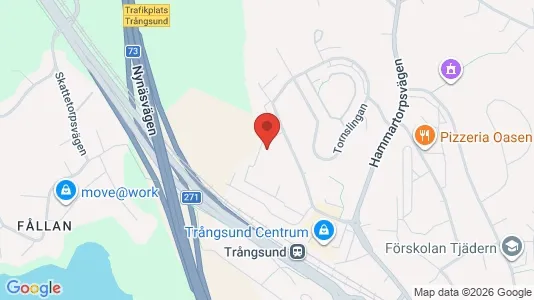 Lägenheter att hyra i Huddinge - kort over placeringen