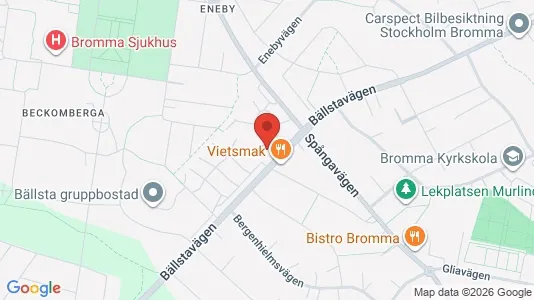 Lägenheter att hyra i Västerort - kort over placeringen